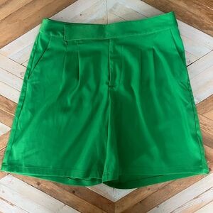 Green Women's Shorts